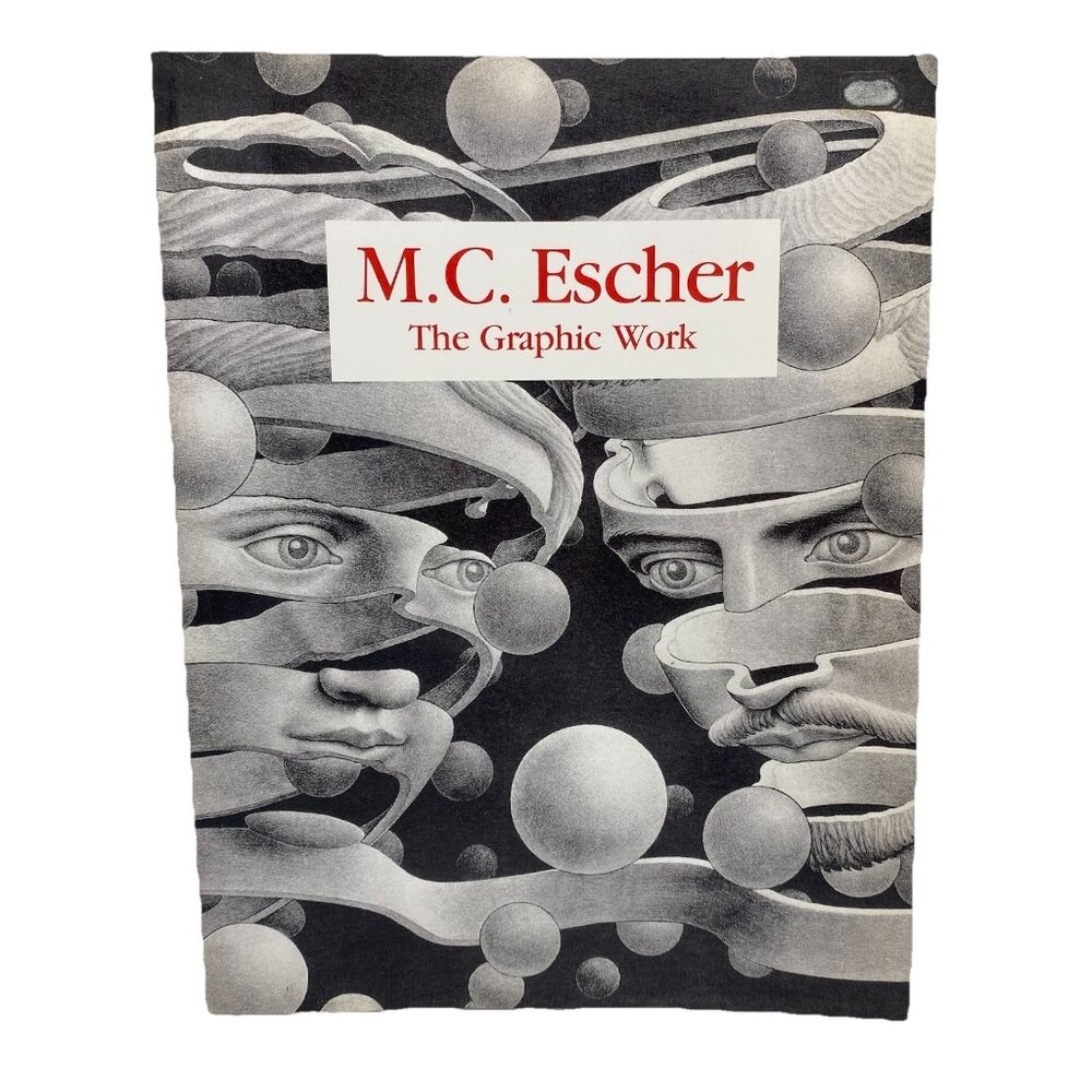 Vintage MC Escher The Graphic Work Taschen 1990 Mathematical Scientific Art Book